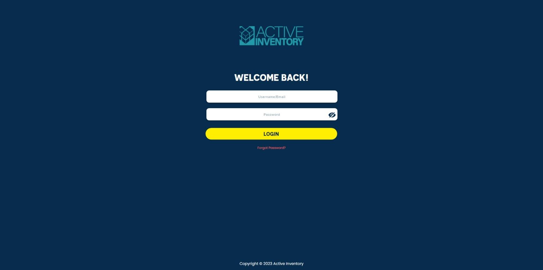 Login Page