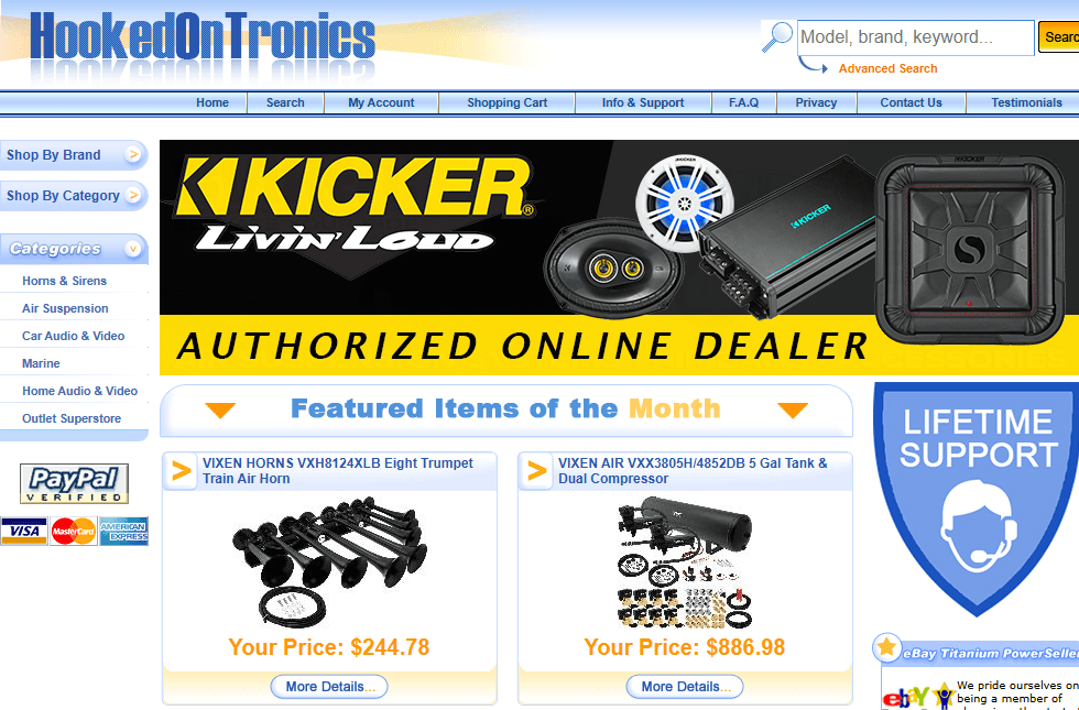 HookedOnTronics System Modernization